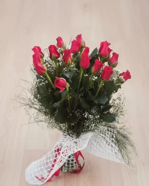 ÖZELSİN 17 KIRMIZI GÜL ÜRÜN KODU BK04