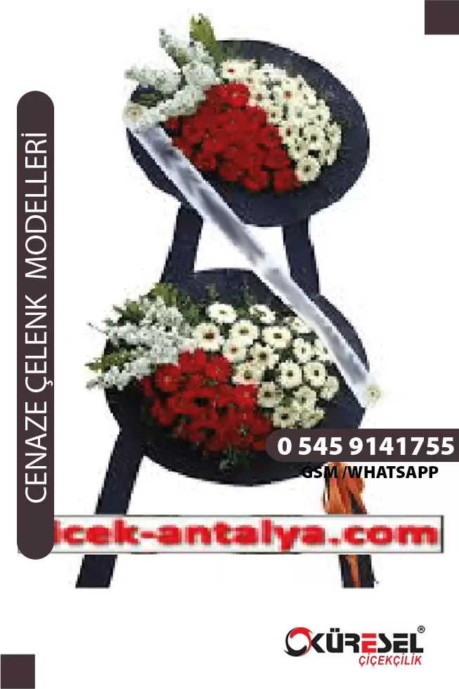 Cenaze Çelenk Cnk3 – Antalya Çiçekçi