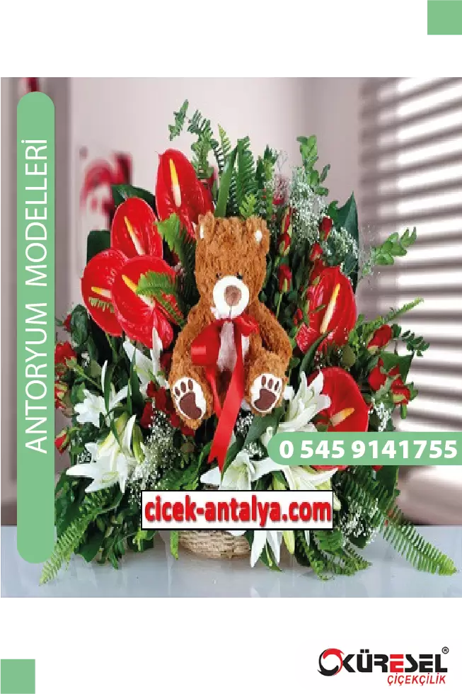 Antoryum Çiçekçi Modeli Ant04 – Antalya Çiçekçi