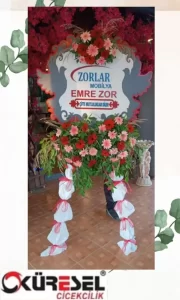 Kişiye Özel Çelenk | Çiçekçi Antalya celenk1