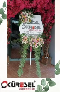 Kişiye Özel Çelenk | Çiçekçi Antalya celenk11