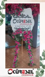 Kişiye Özel Çelenk | Çiçekçi Antalya celenk15