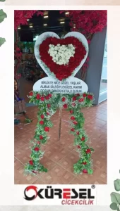 Kişiye Özel Çelenk | Çiçekçi Antalya celenk17