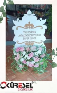Kişiye Özel Çelenk | Çiçekçi Antalya celenk7