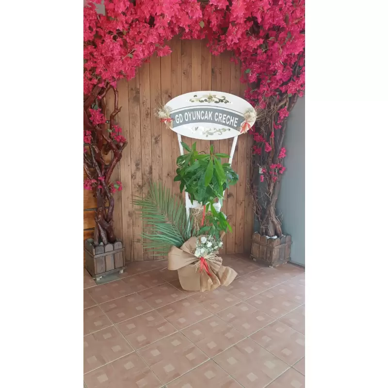 Antalya Kişiye Özel Çelenk Clk 24 | Çiçekçi Antalya clk24