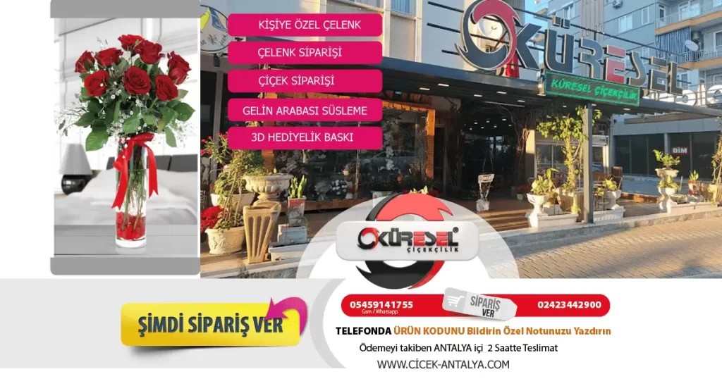 antalya çiçekçi