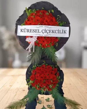 Antalya Çelenk - Antalya Çiçekçi-Küresel Çiçekçilik | Çiçekçi Antalya Antalya Çelenk CLK52